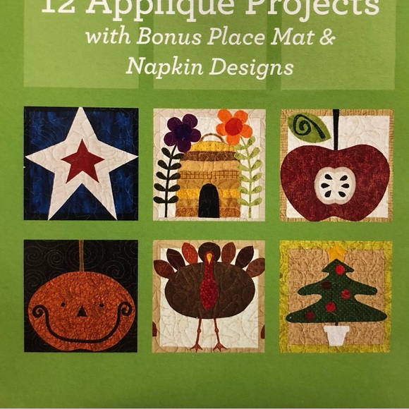 Calendar Table Runners - A 12 Project Holiday & Seasonal Appliqué Kit - Picture 3 of 4